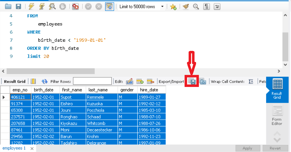 Daten exportieren: Von der SQL-Abfrage zur Tabellenkalkulation