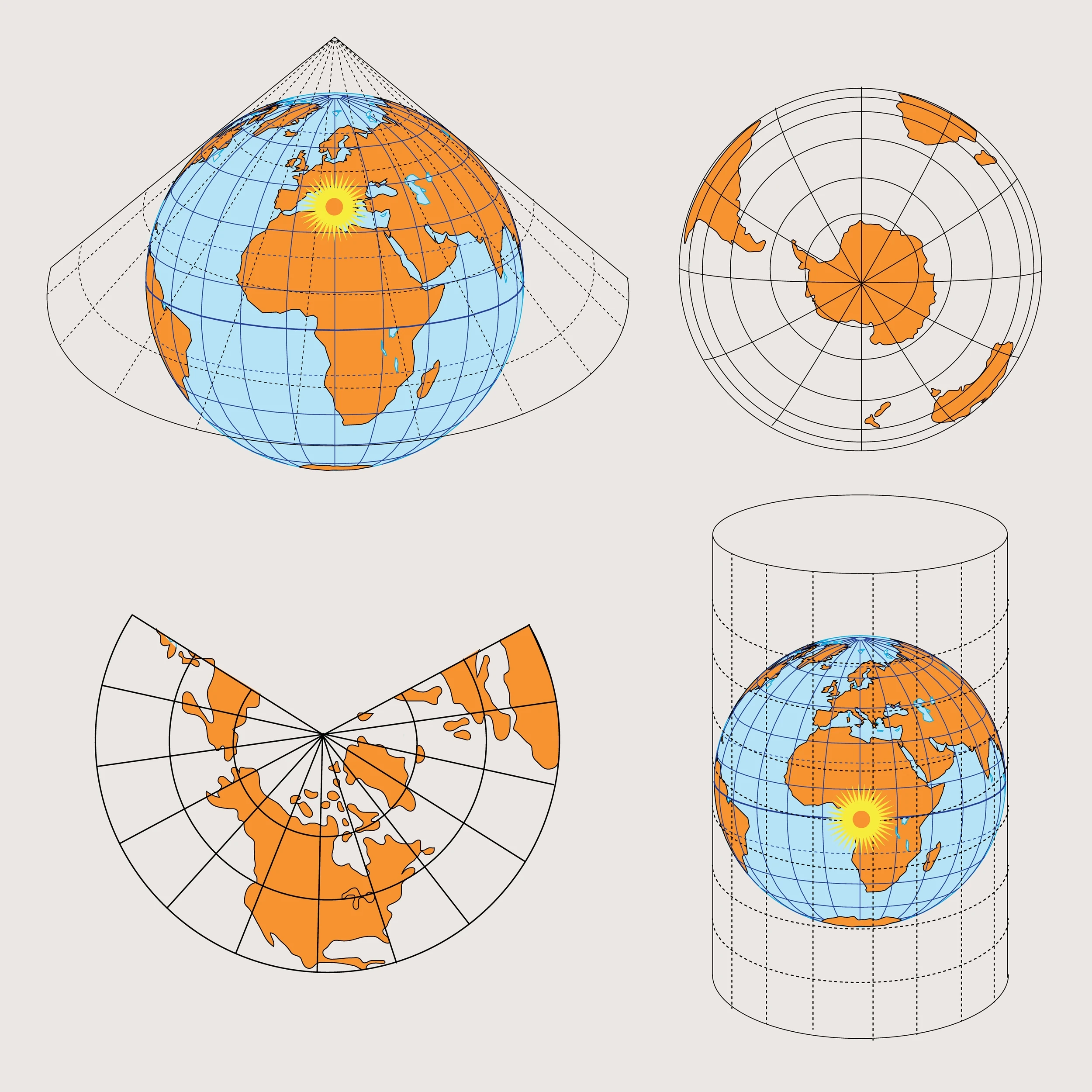 Geodatenbanken und raumbezogene Daten