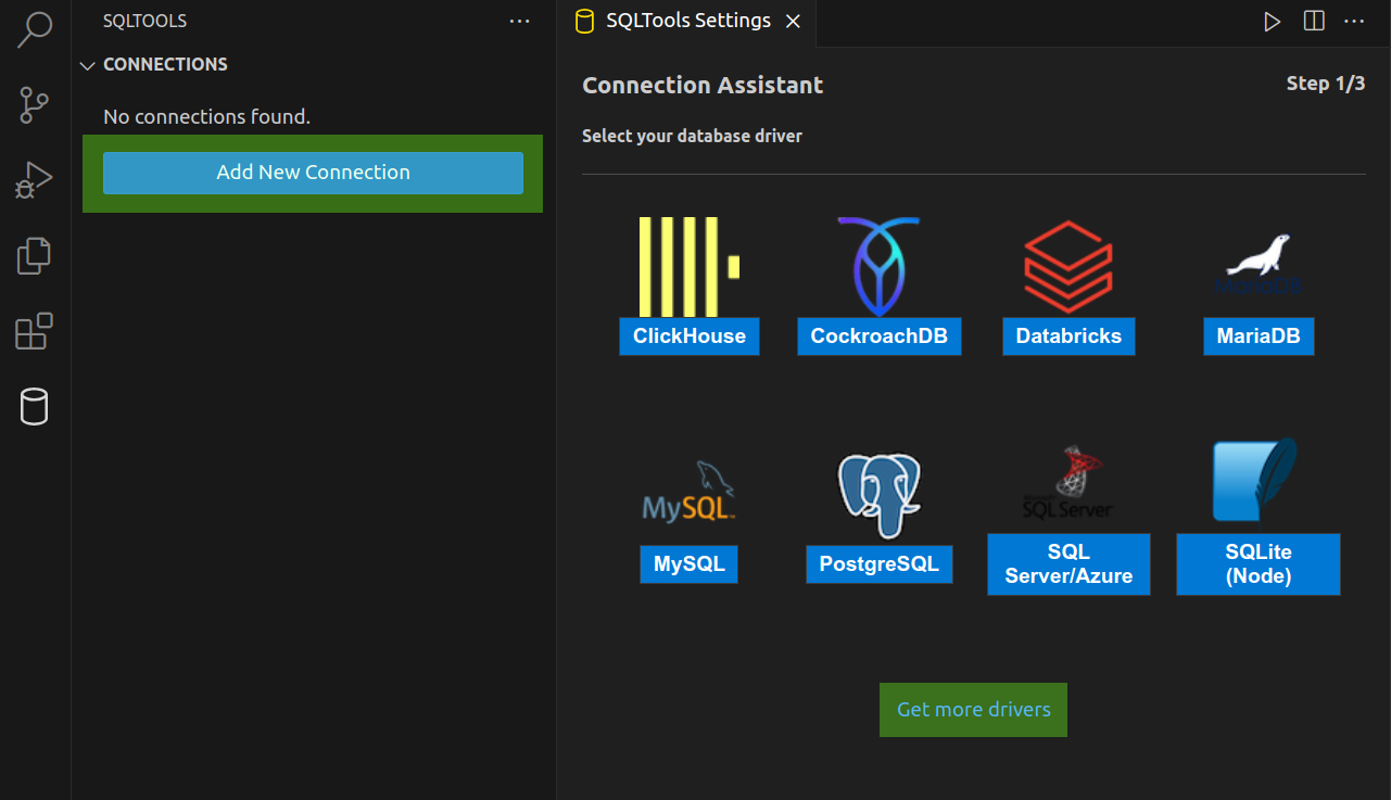 So beginnen Sie mit der Codierung von SQL in VS Code