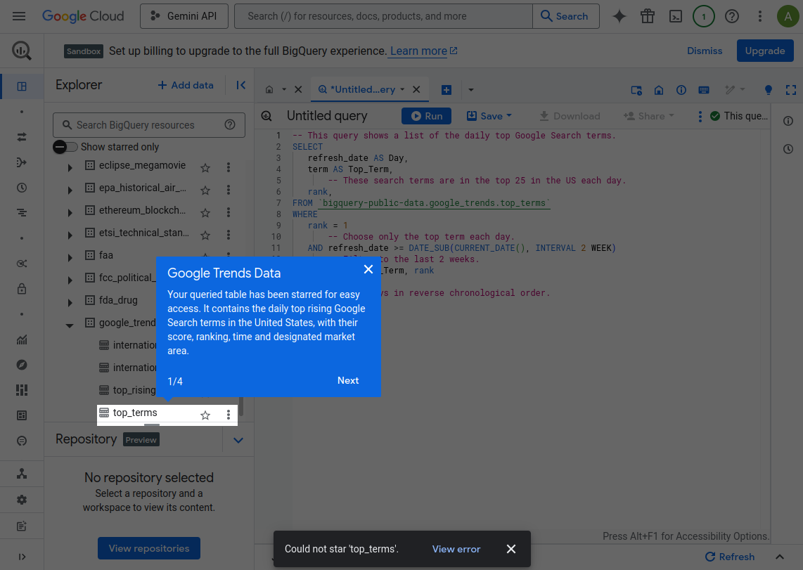 Wie man Google BigQuery verwendet 